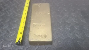 Barra de oro de colección utilería de película usada en películas réplica lingotes 1 barra de oro - Imagen 1 de 5