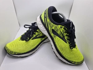 Herren Brooks Ghost 11 Laufschuhe Turnschuhe leuchtend gelb Größe UK 7,5 - Bild 1 von 10