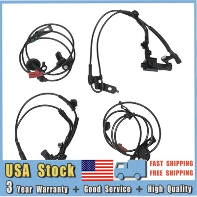 Se adapta a Ford Fusion Mercury Milan Lincoln 4x sensor de velocidad de rueda ABS delantero y trasero EE. UU. Foto 1 de 4