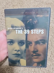 The 39 Steps - DVD 56 Criterion Collection - Alfred Hitchcock w/ Insert - Works - Imagen 1 de 5