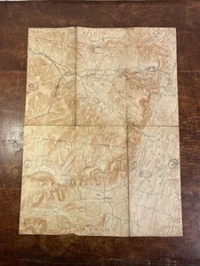 1915 Geological Survey Topographic Map New York Catskills Greene Ulster Hunter - Bild 1 von 11