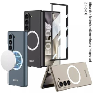 For Samsung Z Fold 6 5G Magnetic Screen Protector Case Cover+Detachable Ring New - Picture 1 of 13