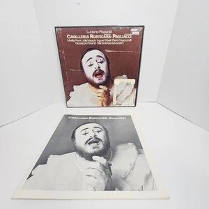 Vinyl Luciano Pavarotti Mascagni Cavalleria Rusticana Pagliacci 3 LP London - Picture 1 of 22