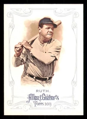2013 Topps Allen and Ginter #3 Babe Ruth - Image 1 of 2