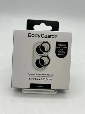BodyGuardz Camera Protector for iPhone 17 - Silver - Image 1 of 2