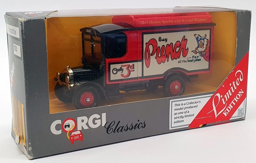 Corgi 1/50 Scale Diecast C933 - Thornycroft Box Van - Punch - Image 1 of 1