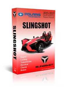 OEM POLARIS SLINGSHOT SL SLR SERVICE REPAIR MANUAL MAINTENANCE 2016 USB 9927615 - Picture 1 of 8