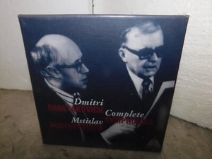 Schostakowitsch komplette Symphonien Rostropowitsch 12 CD Box Set neu versiegelt - Bild 1 von 1