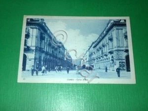 Cartolina Cuneo - Corso Nizza 1940 - Foto 1 di 1