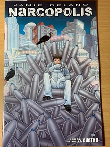 Narcopolis #1 Wrap Cover January 2008 Jamie Delano Jeremy Rock Avatar Comics VGC - Imagen 1 de 1