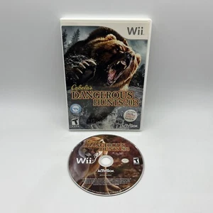 Nintendo Wii Cabela's Dangerous Hunts 2013 Auténtico Probado y Funcionando Activision - Imagen 1 de 5