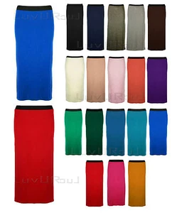 NUOVO ABITO ESTIVO DONNA DONNA JERSEY MAXI GONNA ZINGARA BODYCON TAGLIA 8-26 - Foto 1 di 21