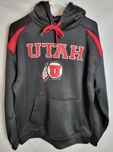 Utah Utes Pullover Hoodie Sweatshirt Campus Drive Men's Size M Sewn in Logo - Picture 1 of 3