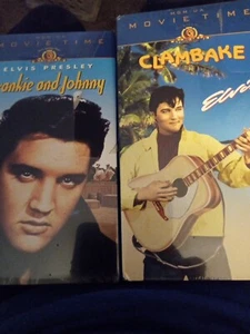 Vintage VHS Elvis Presley Frankie And Johnny Factory Sealed Minty Also Clambake - Picture 1 of 2