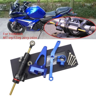 Kit de montaje amortiguador estabilizador de dirección motocicleta para YAMAHA MT-09 FZ09 2013-2020 Foto 1 de 4