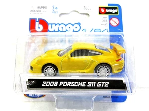 BURAGO 2008 PORSCHE 911 GT2 1:64 New - Bild 1 von 3