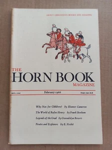 The HORN BOOK Magazine February 1966 - Picture 1 of 5