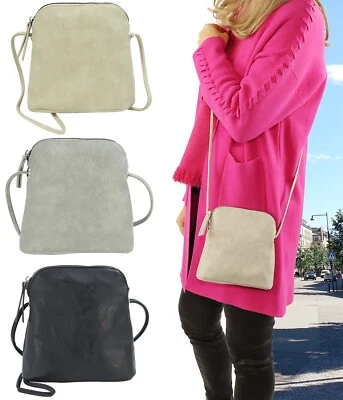 Kleine Damen Handtasche Umhängetasche Crossbody Schultertasche modisch elegant - Bild 1 von 4