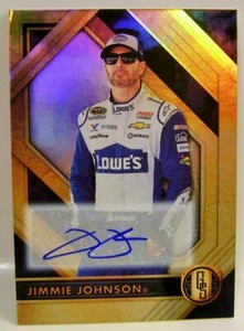 JIMMIE JOHNSON AUTO GOLD STANDARD CHRONICLES NASCAR PANINI CHRONICLES 2021 - Picture 1 of 4