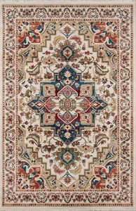 Lenox LE-01 Ivory Area Rug - Picture 1 of 12
