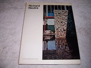Richard Neutra by Richard Joseph Neutra hc/dj architecture - Picture 1 of 4