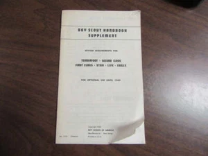 Suplemento manual de Boy Scout requisitos revisados 1965 - Imagen 1 de 1