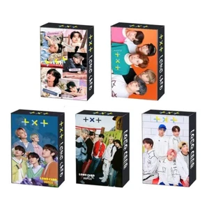 +X+ KPOP LOMO CARDS TXT 5 x PACKS 150 CARDS TOMORROW X TOGETHER - Picture 1 of 6