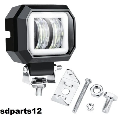 Faro Lavoro 7D 20W Led 1800LM Fendinebbia Per Fuoristrada Camion Auto  - Immagine 1 di 4