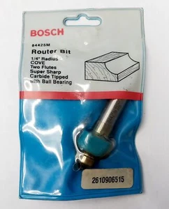 Bosch 84425M 1/4 In. x 1/2 In. Carbide Tipped Cove Bit USA - Picture 1 of 2