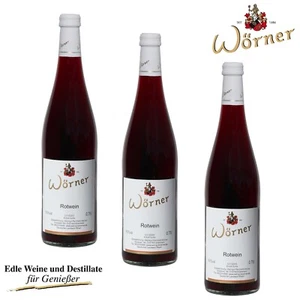 (10,0€/l) 3 Fl. á 0,75l Rotwein - süßer Genuss für süße Momente - WEINGUT WÖRNER - Bild 1 von 10