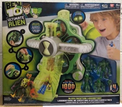Ben 10 Ultimate Alien Creation Laboratory ¡Se enciende! ¡1000 combinaciones! SELLADO Foto 1 de 4