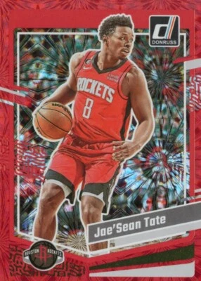 2023-24 Panini Donruss - #171 Jae'Sean Tate Red Fireworks International /88 - Image 1 of 2