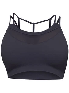 SUJETADOR DEPORTIVO BRALETTE NEGRO DOBLE CORREA PARA MUJER - S - Imagen 1 de 6