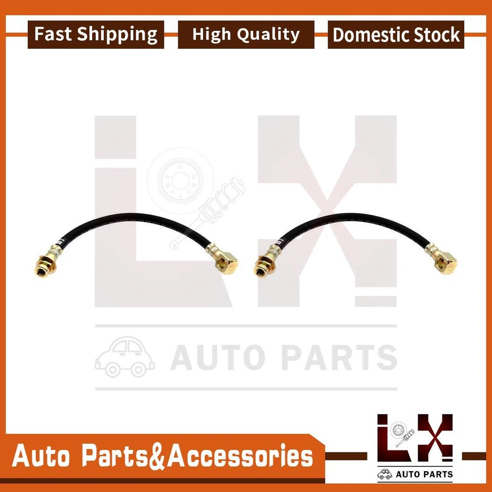 Manguera hidráulica de freno delantero Raybestos 2 piezas para Oldsmobile 442 1969 1970 1971 Foto 1 de 2