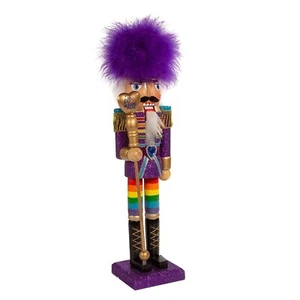 Kurt S. Adler F2087 Wooden Gay Pride Nutcracker, 15-Inch, Multi-Colored - Picture 1 of 7