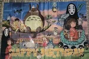 Japanese Animation Happy Birthday Party Pack With 3x5 Ft Banner - Picture 1 of 3