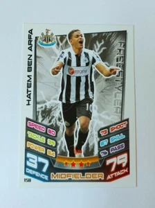 Match Attax Premier League 2012/13 Hatem Ben Arfa Newcastle United No 158 Base - Picture 1 of 2