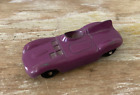 Vintage Tootsie Toy Die Cast Diecast Metal Race Car Jaguar Purple Nice Paint
