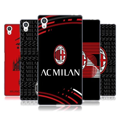 OFFICIAL AC MILAN CREST PATTERNS SOFT GEL CASE FOR SONY PHONES 2 - Image 1 of 4