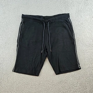 Armani Exchange AX Shorts Mens Size XL Black Drawstring Cotton Bermuda Short - Picture 1 of 12