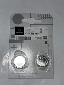 2x Original Mercedes-Benz Sendeschlüsselbatterie fast alle Modelle A000828038 - Bild 1 von 2