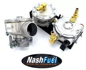 Propane Conversion Kit 2-3/4" Center to C 100hp Forklift Generator Tractor 75KW - Picture 1 of 5