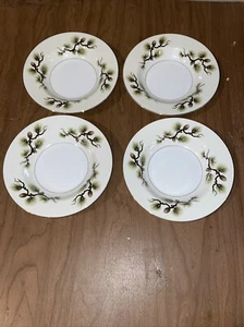 4er Set MCM Narumi Shasta Kiefer 8,25" Rand Müsli/Suppenschalen Japan - Bild 1 von 9
