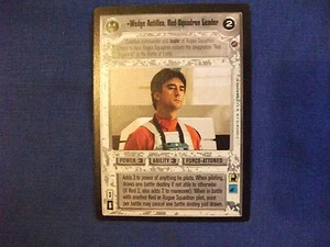 Star Wars CCG Death Star II Wedge Antilles, Red Squadron Leader - Imagen 1 de 1