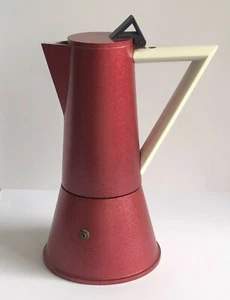 Lagostina Accademia Caffettiera Moka 1980 Memphis Design Ettorre Sottsass - Foto 1 di 12