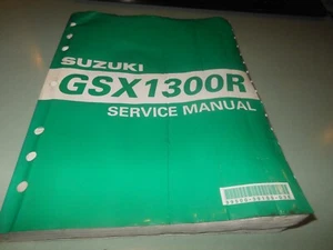 Suzuki OEM 2000 - 04 GSX1300R Service Manual Book # 99500-39185-03E - Picture 1 of 12