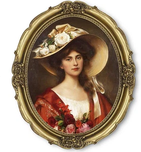 Vintage Bilderrahmen 11x14, Gold 11x14 Bilderrahmen für Wand, antike Rahmen - Bild 1 von 6