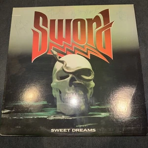 Sword - Sweet Dreams (1989 Vinyl Roadracer Records) Autographed By All 4! - Picture 1 of 13