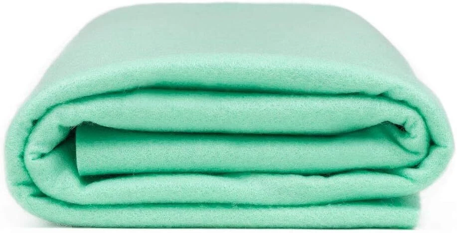 Tecido de feltro por jarda - 72" de largura e 1,6mm de espessura feltro acrílico - macio e durável - Imagem 1 de 1