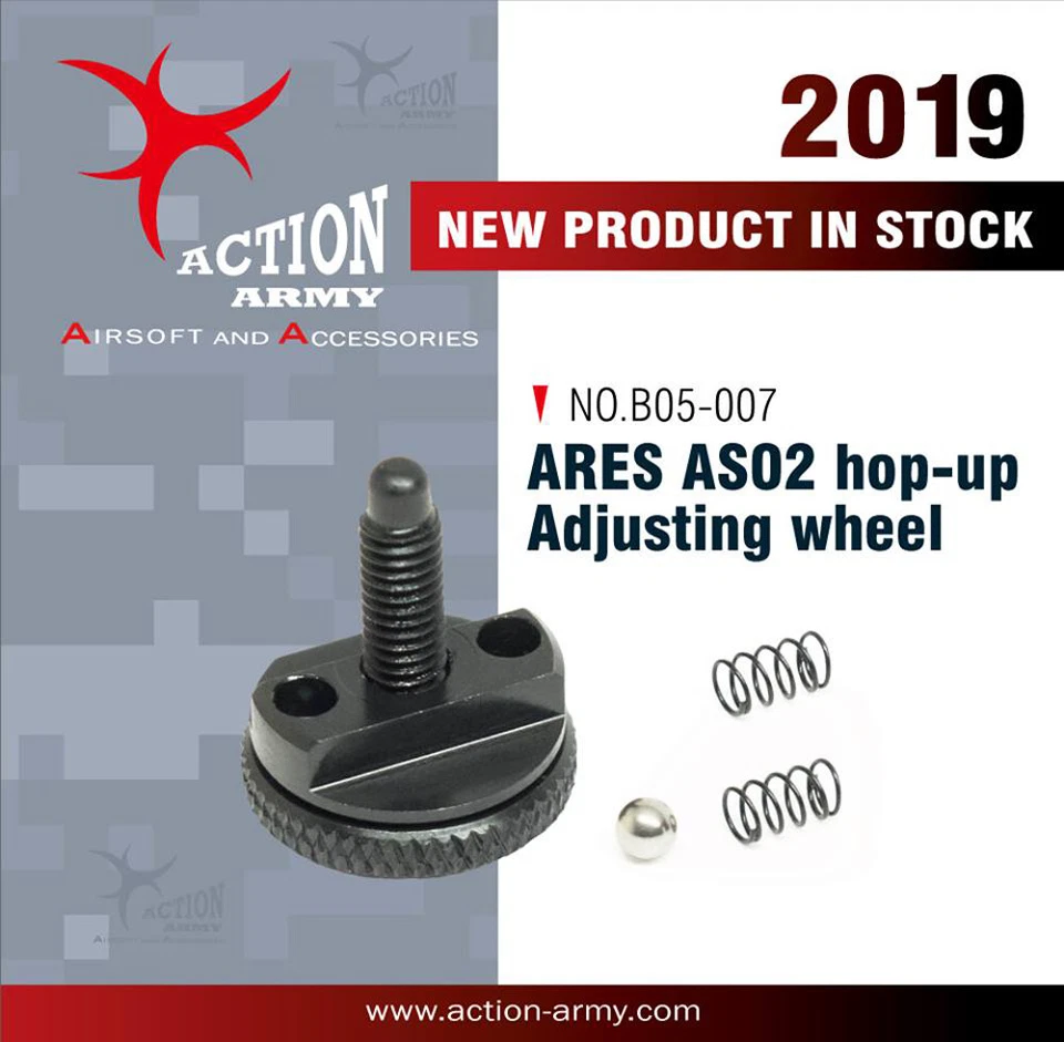 Action Army B05-007 Strike AS02 Hop Up Adjusting Wheel for Elite Force/Ares